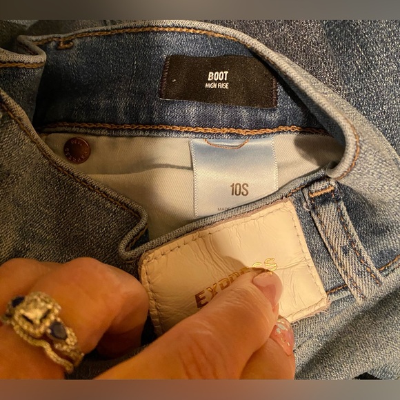 Express Boot High Rise Jeans - Picture 4 of 5